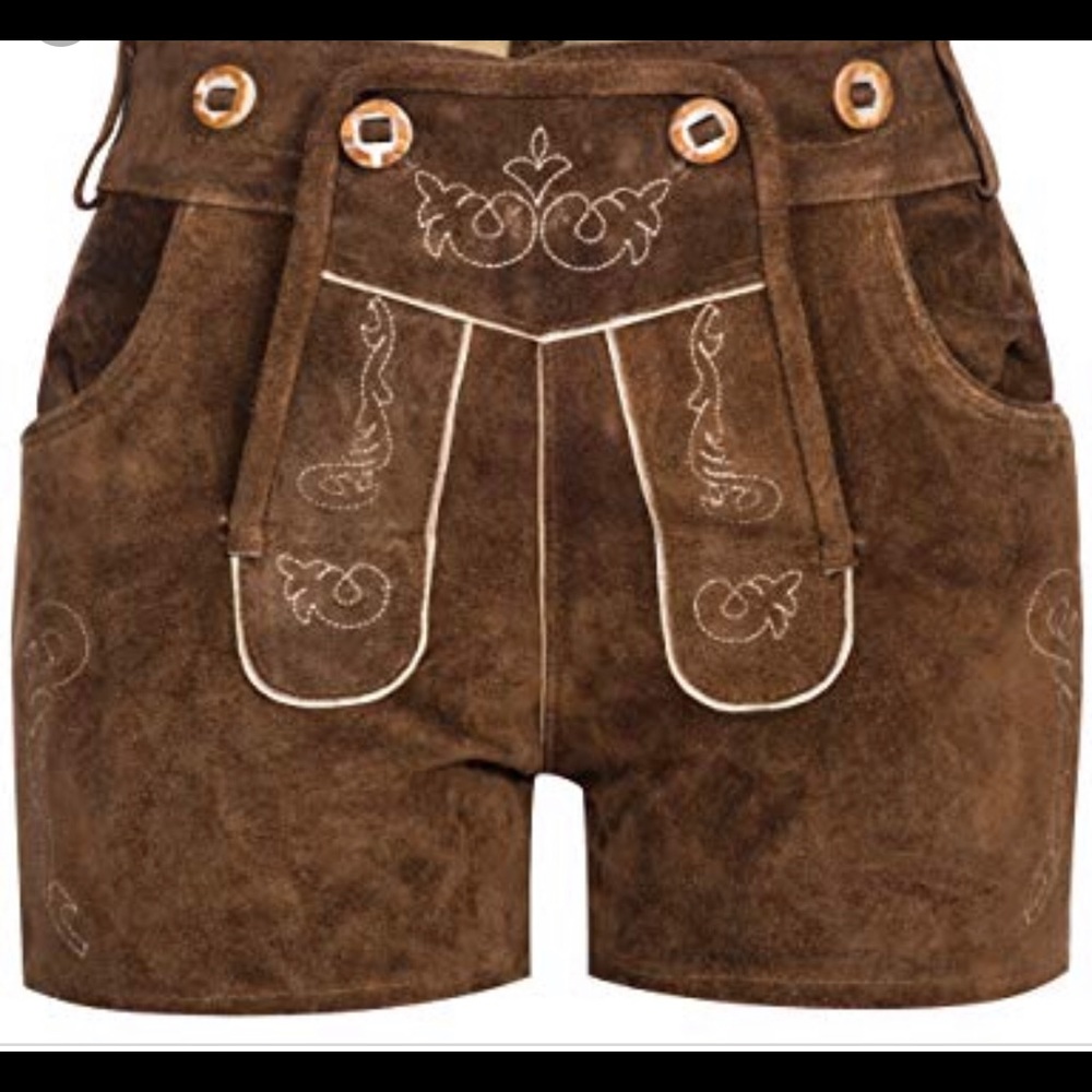 Octoberfest leather shorts